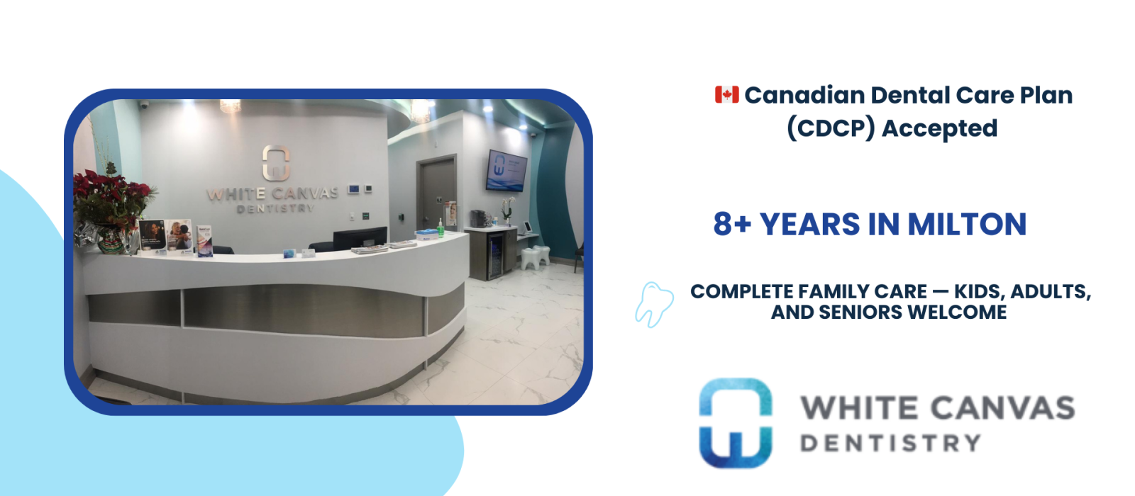 Blue Modern Minimalist Dental Clinic Presentation